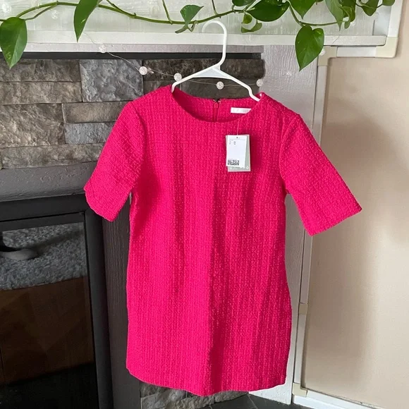 H&M jacquard weave dress 💗 - Picture 4 of 6